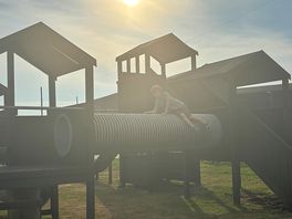 Kids rated the play park highly.