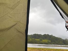 View from tent