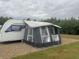 Sizes of the hardstanding pitches