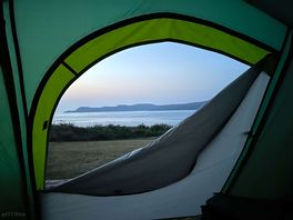 Stunning location to camp