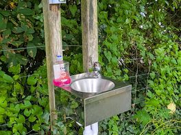 Handwashing facilities, there are also pot washing facilities too