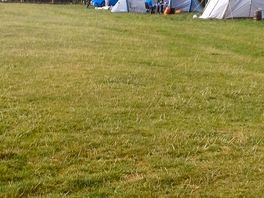 Tent up