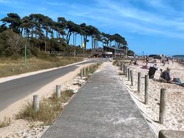 Beach front by the lookout cafe.