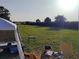 View from pitch