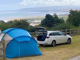 Great views of minehead and bay.