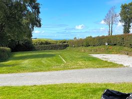 This was the view we had from our pitch it was lovely when the sun was out.