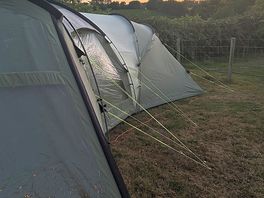 Sunset at the campsite