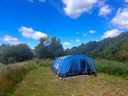 Large tent area