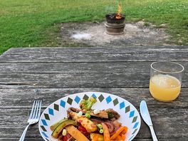 Dinner with a view!