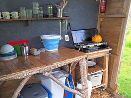 Lotus-belle lovely camp kitchen