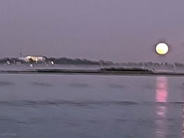 Foto desde la parcela frente al mar para camper
