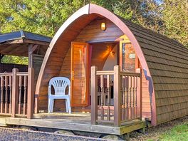 Mega pod with a covered terrace