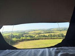 View from the tentbox