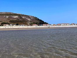 West shore beach llandudno