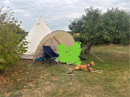 Our 4m bell tent