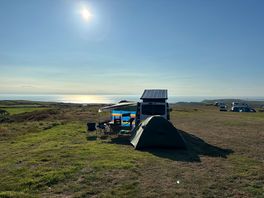 Pitch anywhere on site
