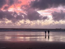 Broad haven sunset