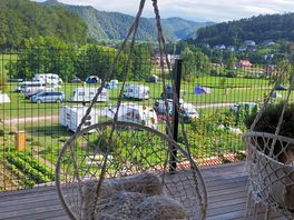 Terrasse mit schöner aussicht
