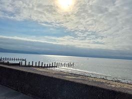 Lovely walk along promenade
