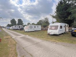 Down the drive towards main site