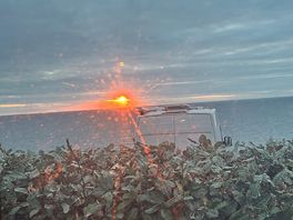 Sun going down. beautiful