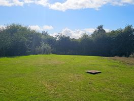 The back field at the site where we pitched up