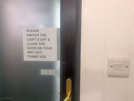 Dreaded sign