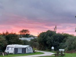 Sunset on one of the evenings