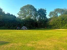 Tent pitch site