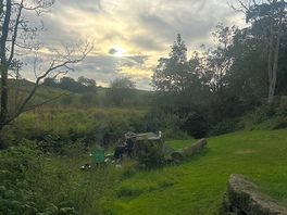 View of small camping area