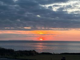 Sunset on an august bank holiday