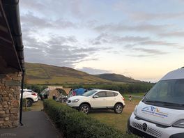 View from toilets