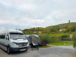 Pitch 5 and view of tor