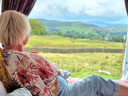 The view from the bed!