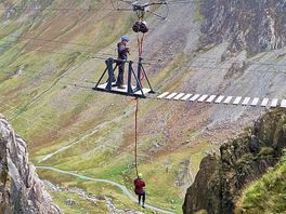 The jump at honister