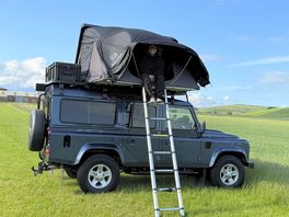Dam side campsite