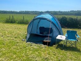 My solo camping pitch