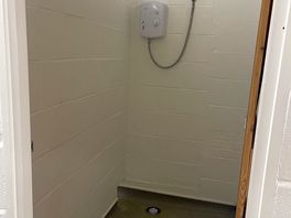 One of three showers