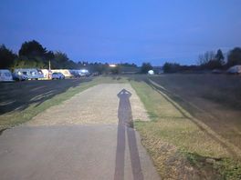 The site at nite