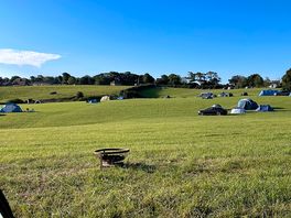 The campsite view
