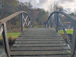 Bridge over calm water