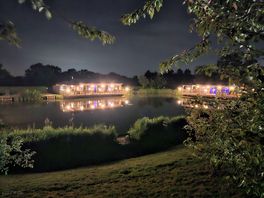At night.