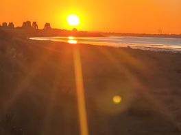 Sunrise from the beach