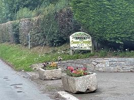 Clear entrance