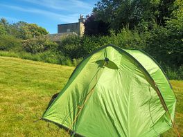 Good ground for pitching a tent