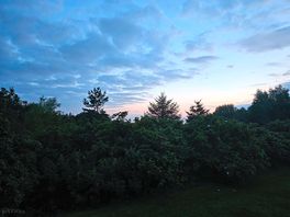 Evening view from pitch 3