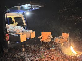 Peaceful night with the fire going