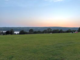 Sun setting