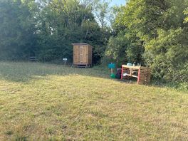 Composting toilets and washing up area