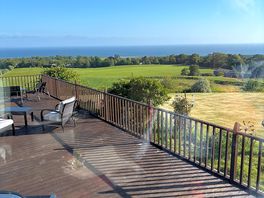 View from the decking